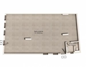 Espace Commercial à louer dans Cluj-napoca, zone Centru